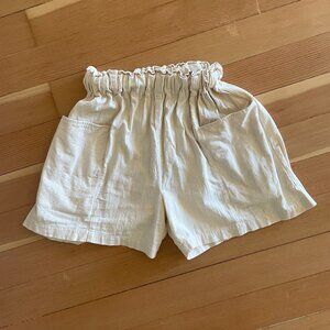 Lightly worn OZMA Utility Short, Manta Cotton, Ceramic, Small